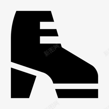 衣服标识符采购产品鞋子靴子时尚图标图标