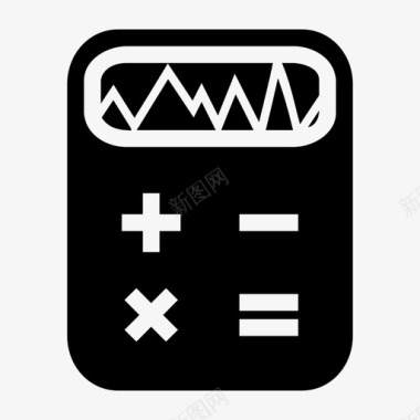 估计数学会计计算图标图标