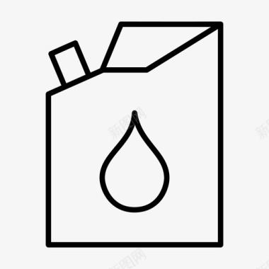 油瓶食用油液体图标图标