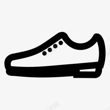 鞋皮鞋运动鞋图标图标
