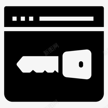 公共信息标志安全标志密钥浏览器安全图标图标