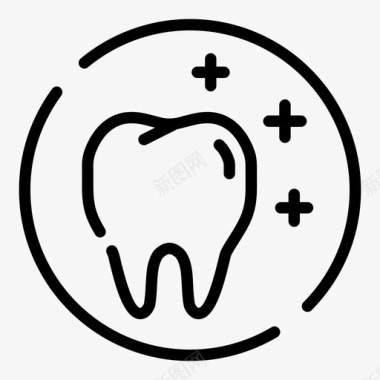 医疗保健和医学牙科牙医医学图标图标