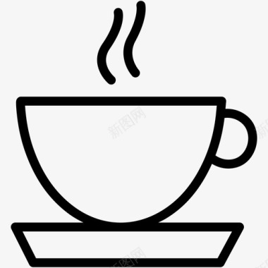 茶下午茶咖啡图标图标