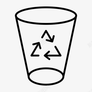 删除垃圾邮件垃圾桶删除回收图标图标