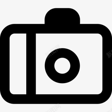 复古相机免费用户界面线性图标图标