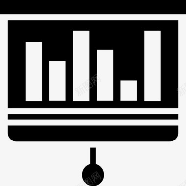 办公软件培训演示分析图表图标图标