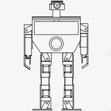 机器人技术机器人机器技术图标图标