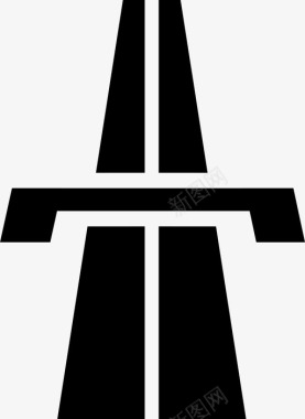 桥梁公路桥梁道路图标图标