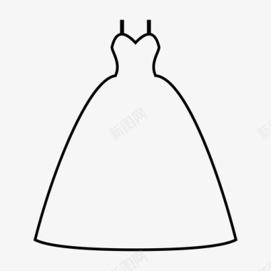婚纱图标采购产品婚纱婚纱衣服图标图标