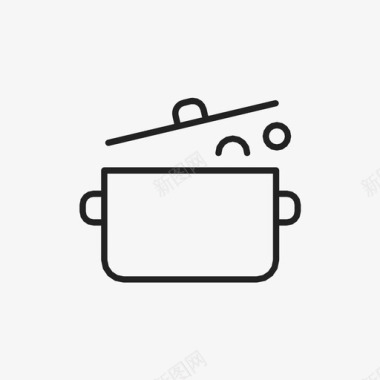 烹饪煮饭饭碗图标图标