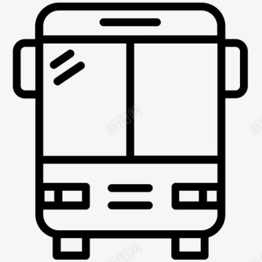 app旅游线路巴士城市巴士校车图标图标