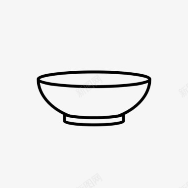 饭碗陶瓷餐具图标图标