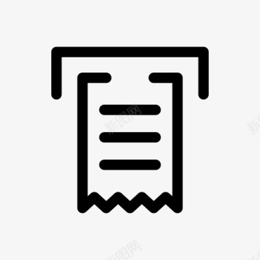 收据收据资产负债表票据图标图标