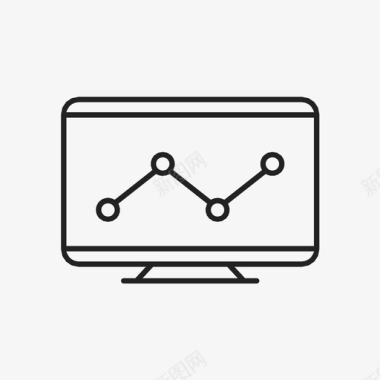 增长业务图表业务增长股票市场图标图标