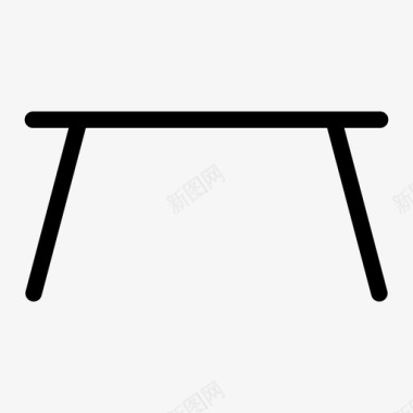 桌子咖啡桌家具图标图标
