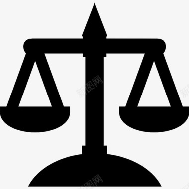平衡公平正义图标图标