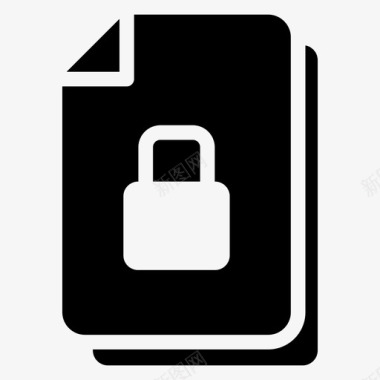 公共信息标志安全标志文件管理员隐私图标图标
