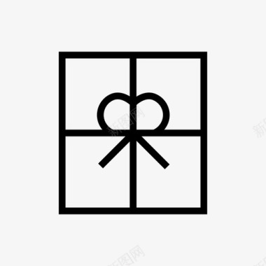 惊喜的圣诞礼物礼品圣诞礼物礼品盒图标图标