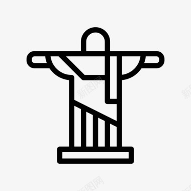 三个人雕像雕像肖像图标图标
