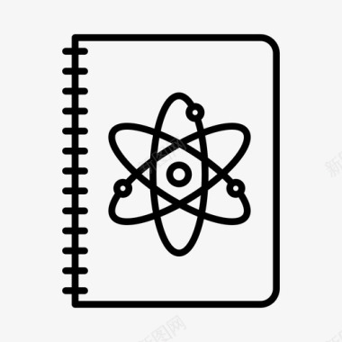 核科学原子结构实验室图标图标