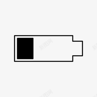低风险电池电量低低电量手机电池图标图标