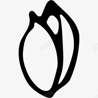 坚果包装袋坚果、果铺图标