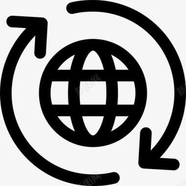 环球箭环球数码世界图标图标