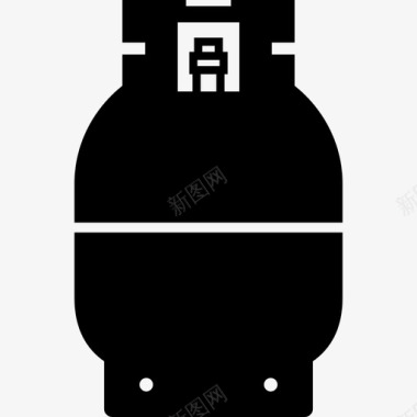 气瓶瓶罐图标图标