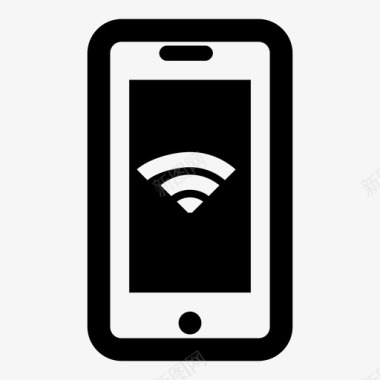 互联网连接智能手机wifi互联网wifi连接图标图标