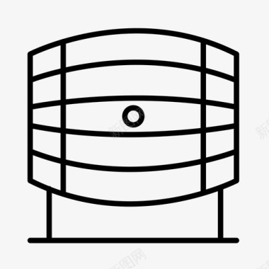 啤酒花红啤酒厂桶装啤酒图标图标