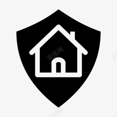 icon物权保护家庭安全掩护保护图标图标