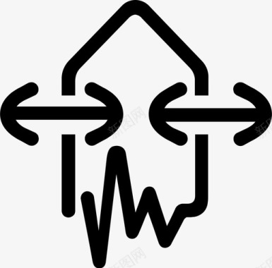 防震膜防震图标图标