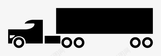 卡车干货钻机图标图标