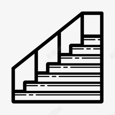楼梯建筑1图标图标