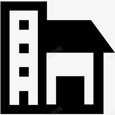 24孝建筑公寓家庭住宅图标图标
