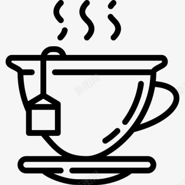 热茶杯饮料马克杯图标图标