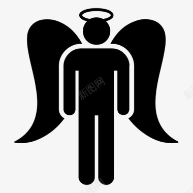 天使圣经基督徒图标图标