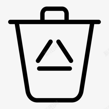 删除垃圾邮件垃圾桶删除回收图标图标