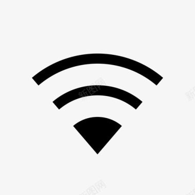 WiFi标志wifi 信号图标