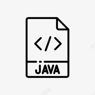 Javajava文档扩展名图标图标
