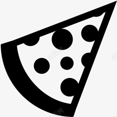 香肠披萨食物披萨店图标图标