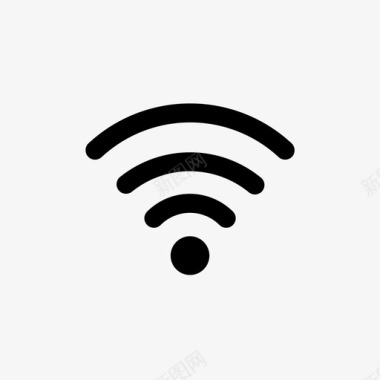 带信号wifi互联网信号图标图标