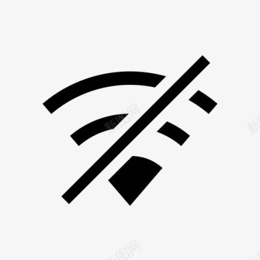 无wifi信号 失联图标