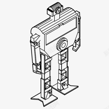 变压装置机器人机器技术图标图标