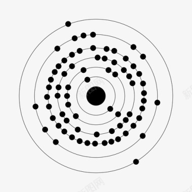 金属币钽钽原子化学图标图标