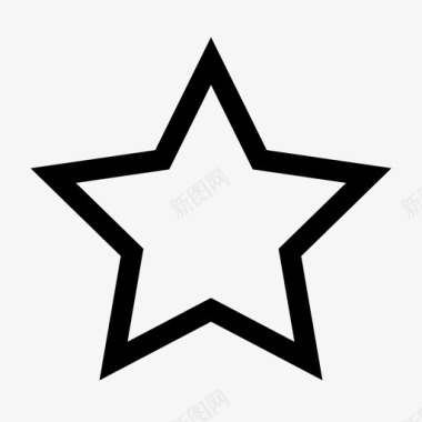 恒星星座五边星图标图标