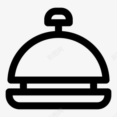 点餐服务铃服务铃图标图标