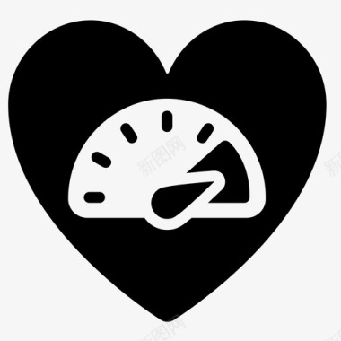 爱情高血压血压心脏图标图标