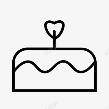 蛋糕生日蛋糕圣诞蛋糕图标图标