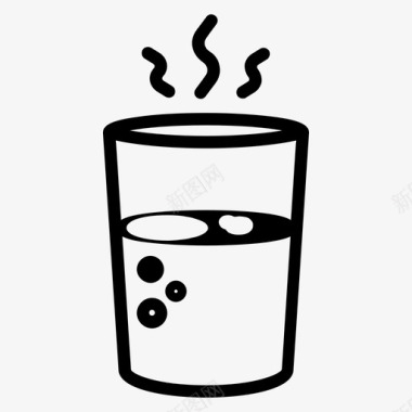 腐烂变质的牛奶变质的水难闻的图标图标
